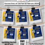 Success Story of Job Fair 02 February 2024.